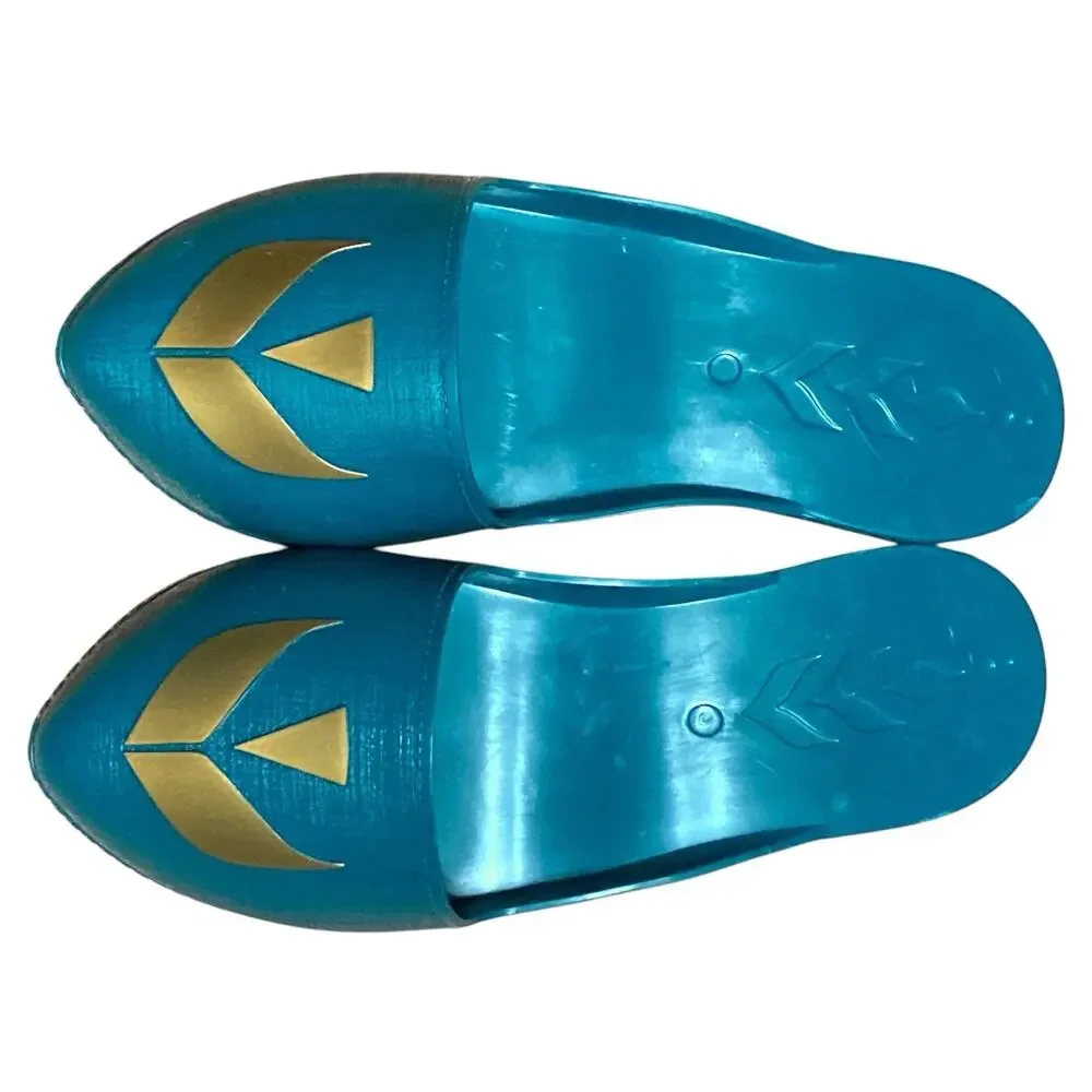 Jakks Pacific Disney Frozen 2 Anna Shoes Frozen‎ II for 3+ Teal Pretend Play